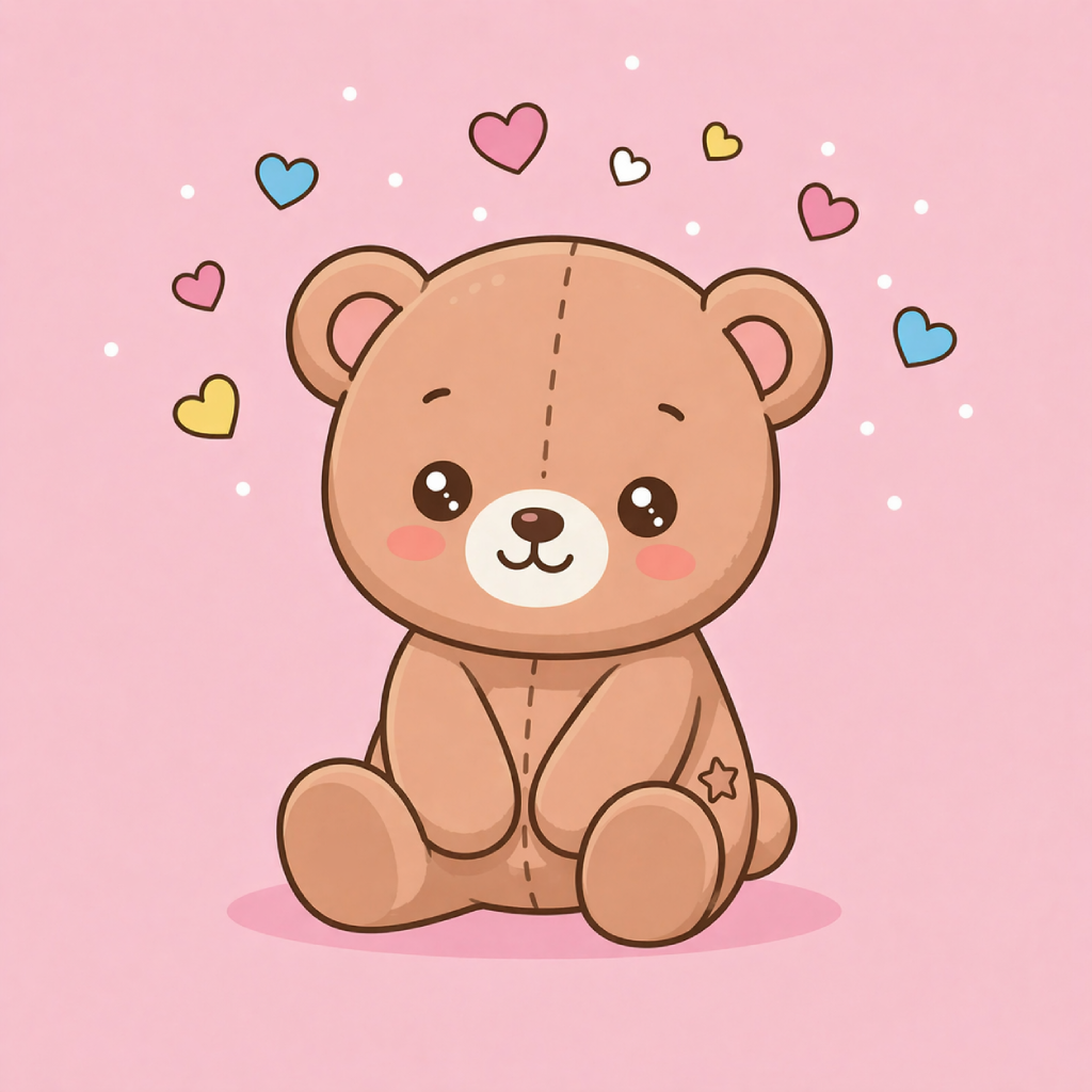 Cute teddy bear